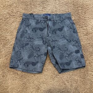 English Laundry Gray Tropical Print Shorts